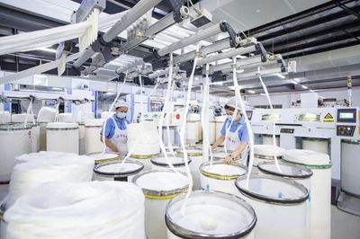 江蘇射陽 以“纖”動(dòng)新質(zhì)生產(chǎn)力，“織造”邁向“智造”新篇章